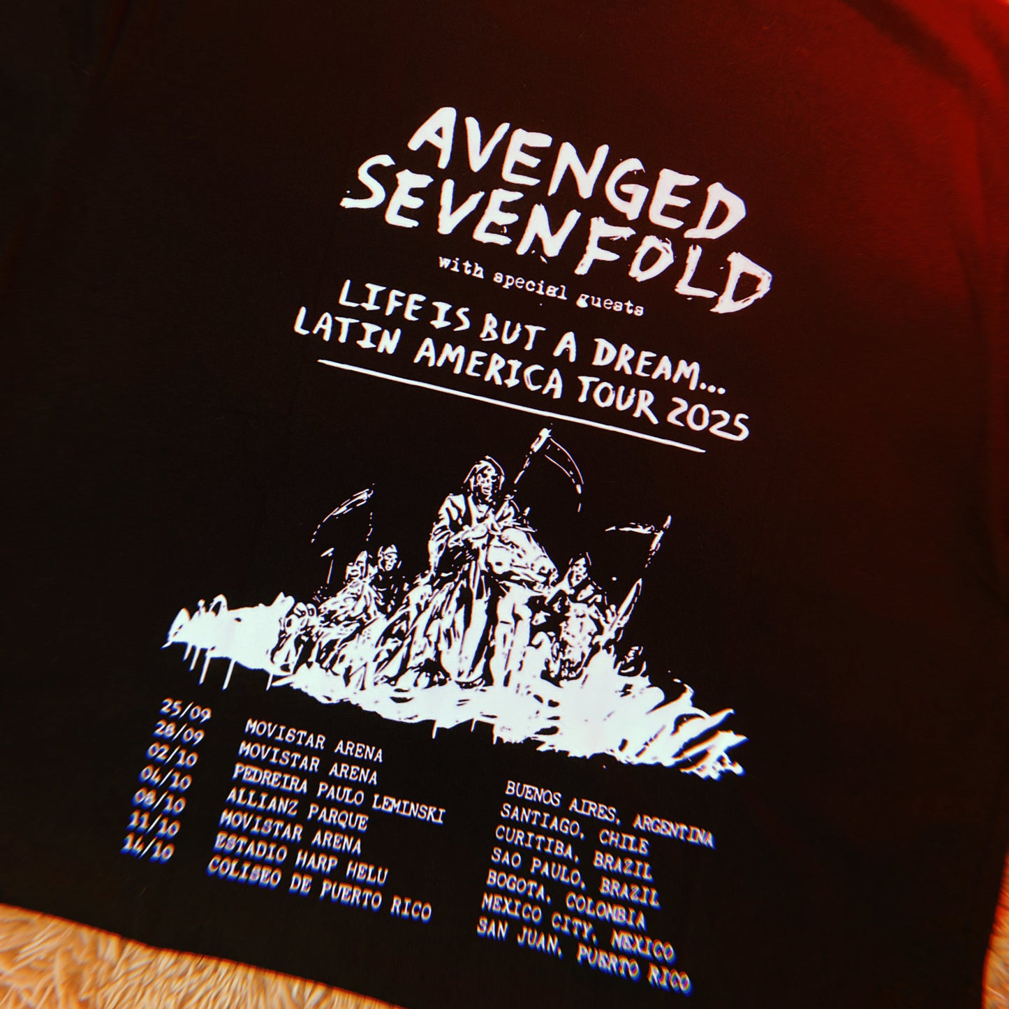 Avenged Sevenfold - Latin American Tour A7X