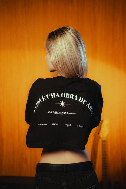 Cropped - "Seja o artista da sua vida"