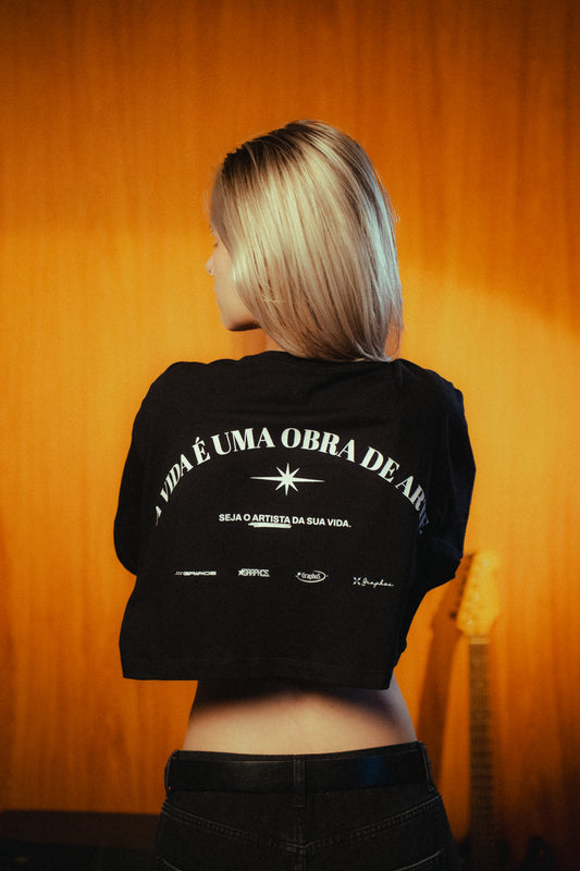 Cropped - "Seja o artista da sua vida"