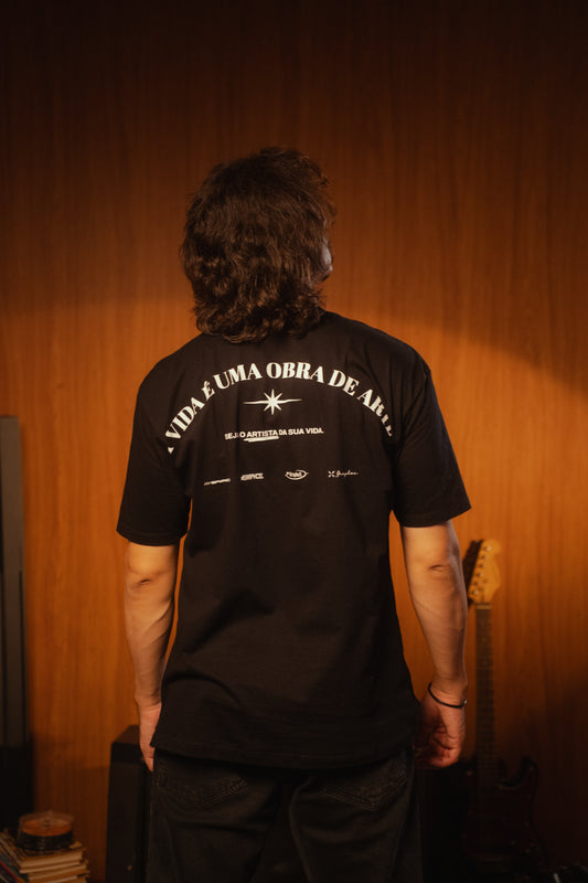 T-Shirt - "Seja o artista da sua vida"