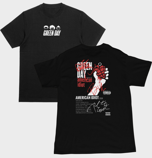 Green day - American Idiot - Signed