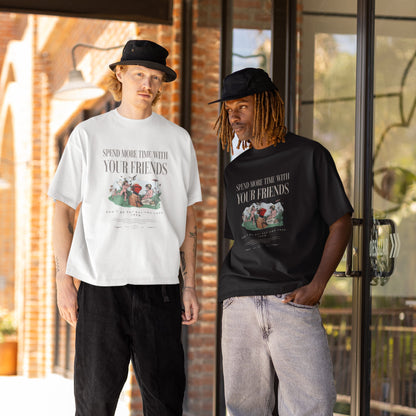 Pale Jay - Spend More Time with your friends - Oversized - Graphos