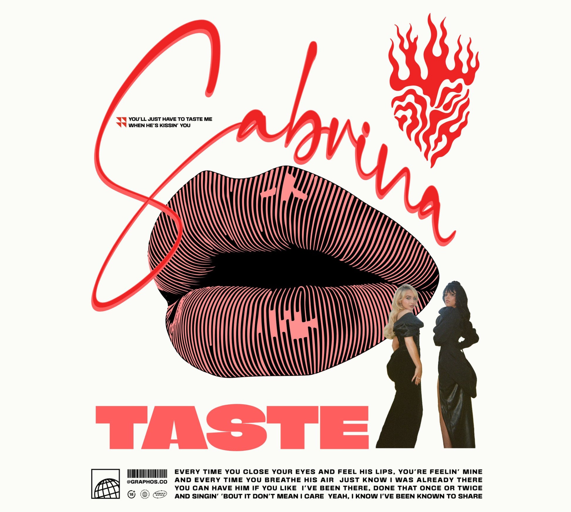 Sabrina Carpenter - Taste - Baby Long - Graphos