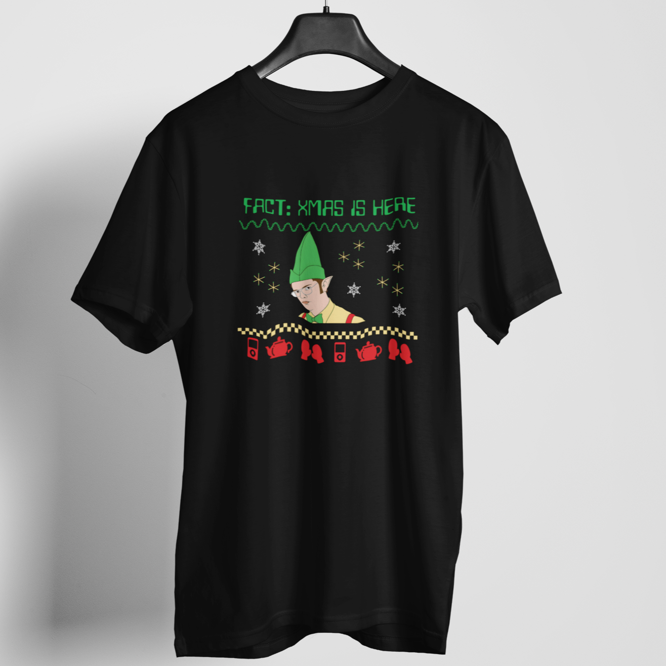 Camiseta de Natal - Dwight Schrute